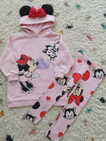 Minnie Mouse Set, Gr. 104, H&M, Top Zustand