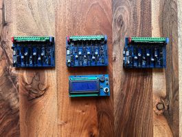 3x RADDS Boards + RADDS Display + 2x Arduino Due