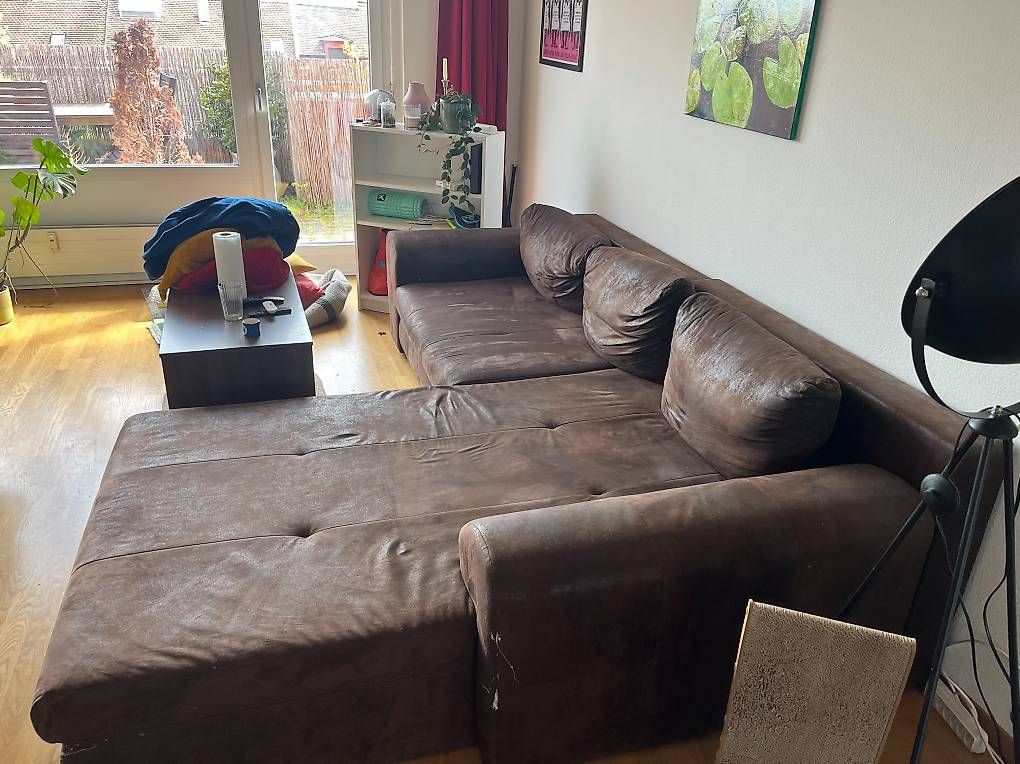 Sofas: Sofa / Eckcouch  Gratis abzugeben – Gebraucht aus Basel von mar_k5fw