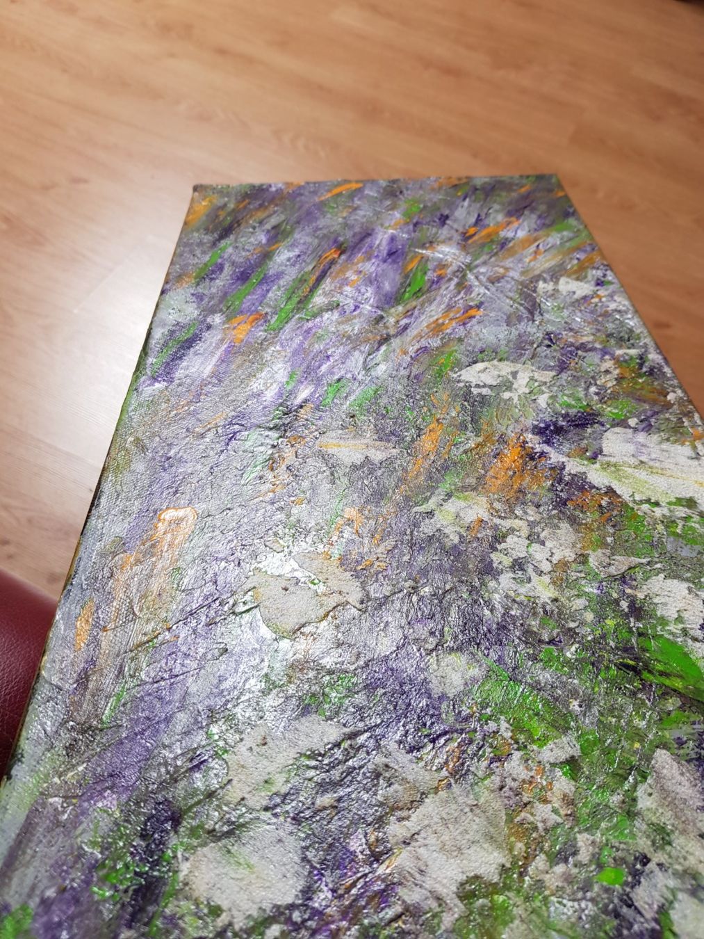 Gemälde: Painting: "Mischmasch", 30 x 60 cm canvas frame – Neu und originalverpackt aus Turbenthal von viw_48fr 2