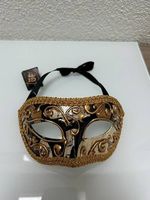 Original venez. Colombina-Maske, handgefertigt, ungetragen