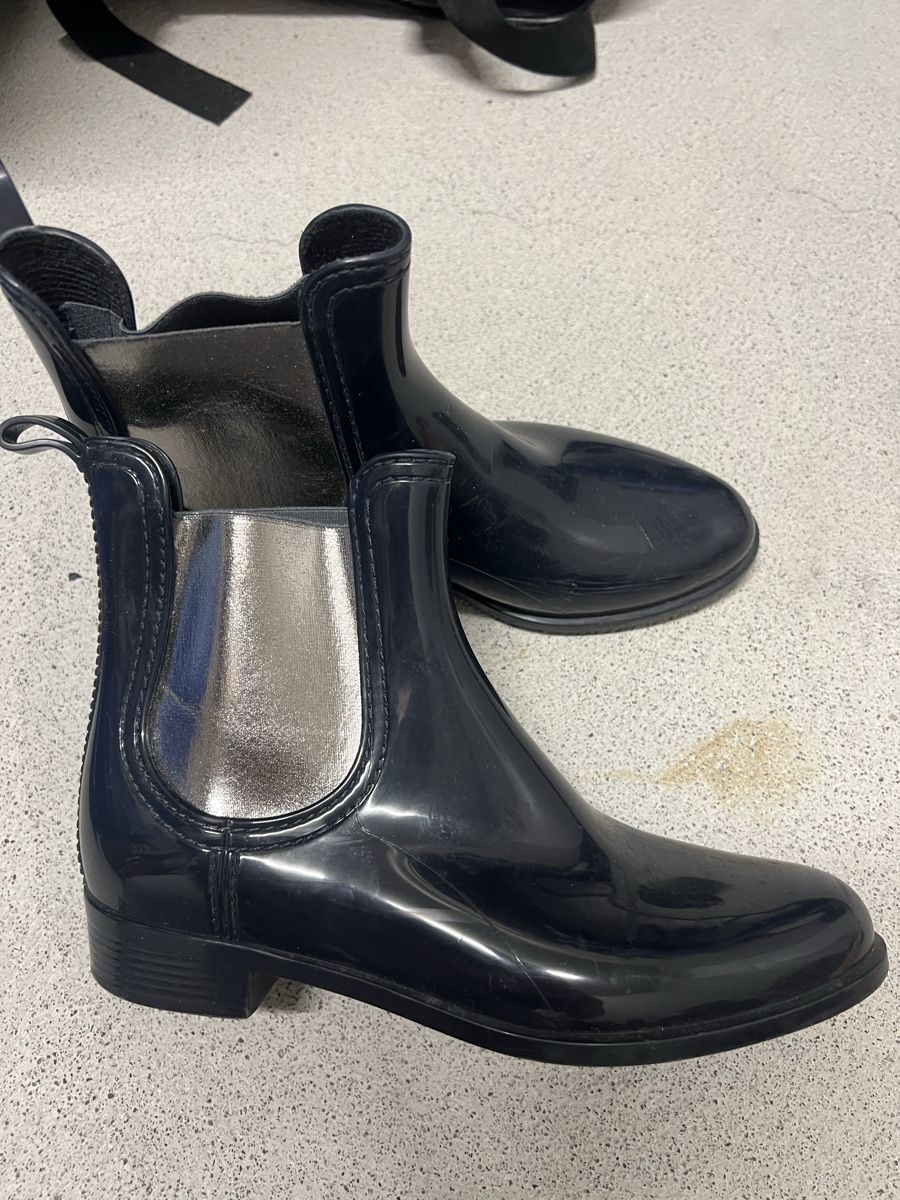 Navyboot Scarpe da donna: Nacyboot Regen-Boots, Gr. 38, Dunkelblau – Usato da Urdorf venduto da ines.tr96