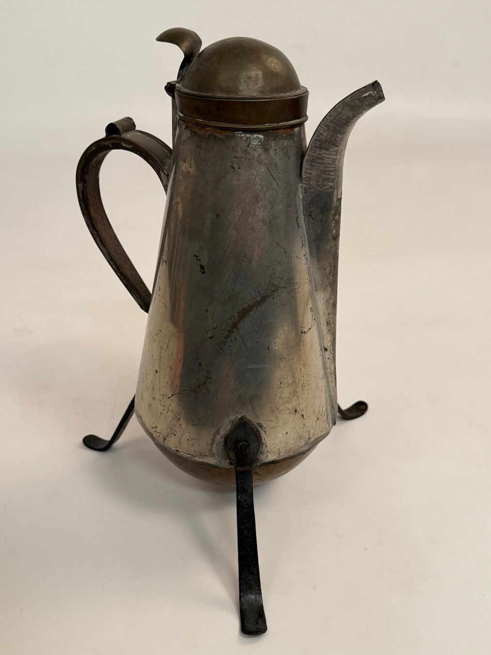 Teekannen: Jugendstil Kanne Kupfer Metall Design – Gebraucht aus Itingen von uhu777 2