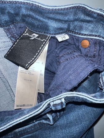 7 For All Mankind Jeans Damen Grösse 29 blau guter Zustand