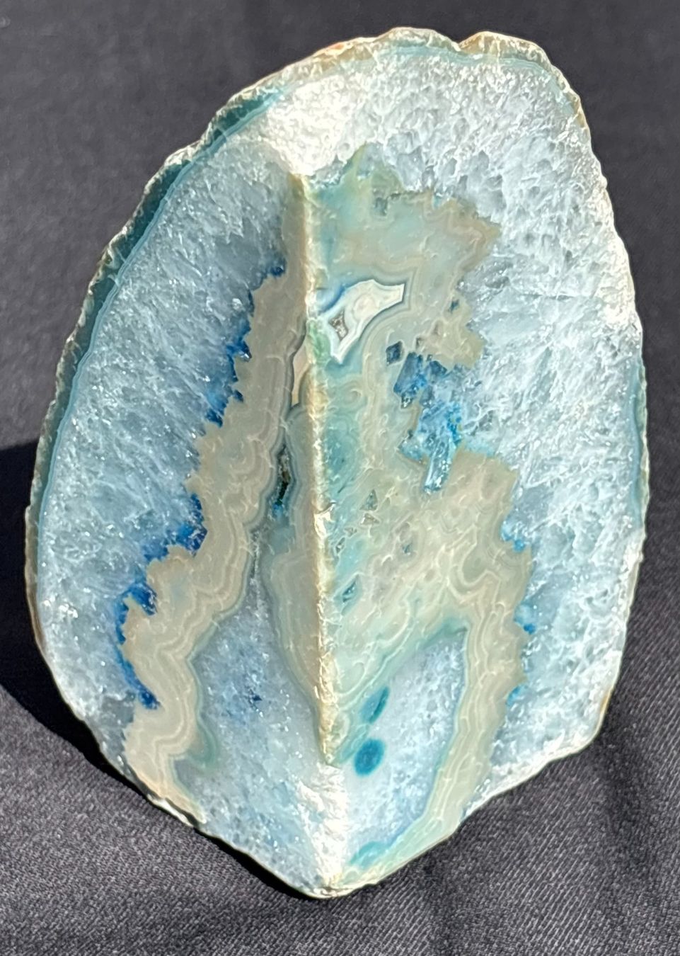 Edelsteine: Achat / Agate Geode Stein – Neu (gemäss Beschreibung) aus Rheinfelden von sabine0101