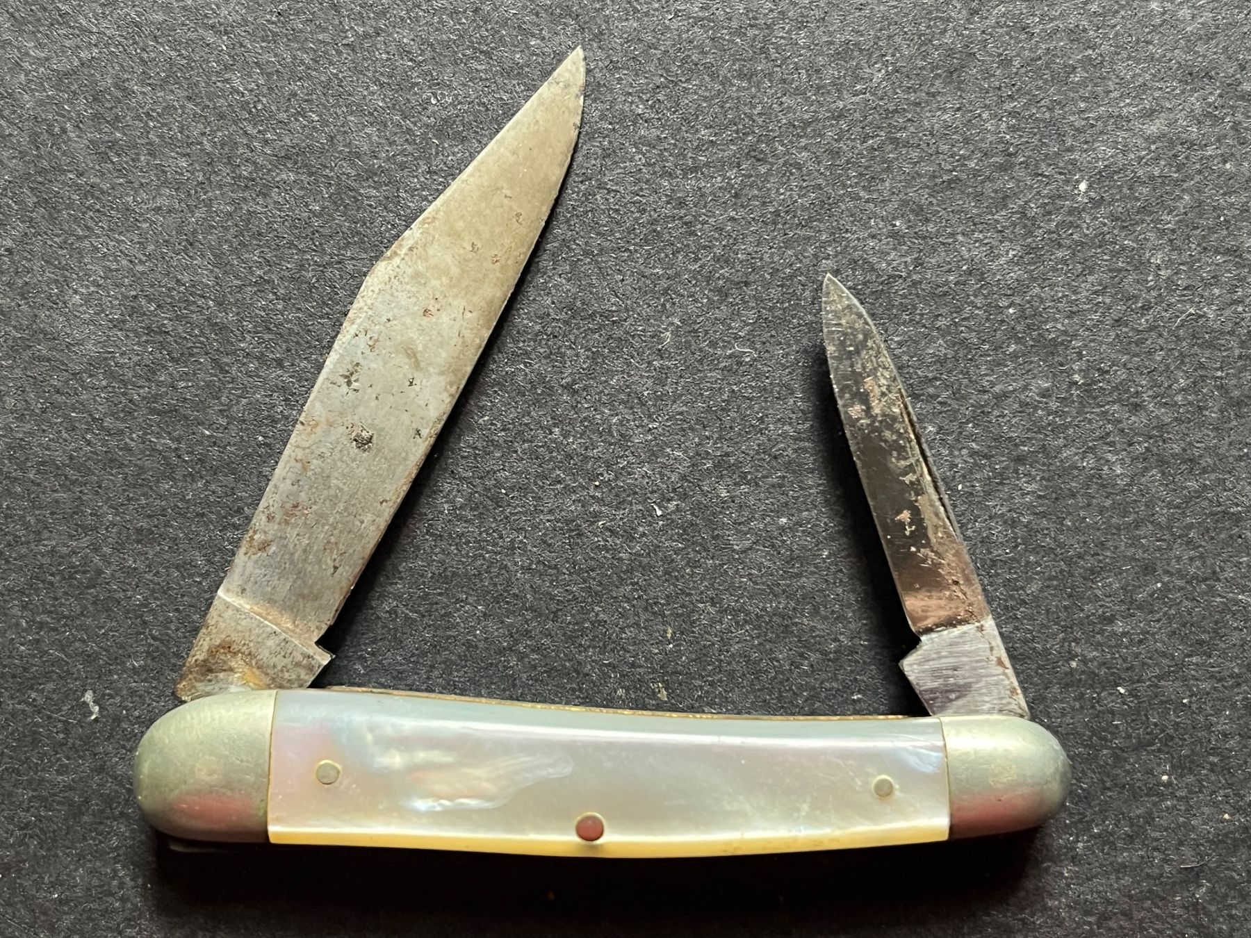 Coltelli tascabile: Antikes Perlmutt-Sackmesser 62 mm – Usato da Zürich venduto da FV.vintage 1