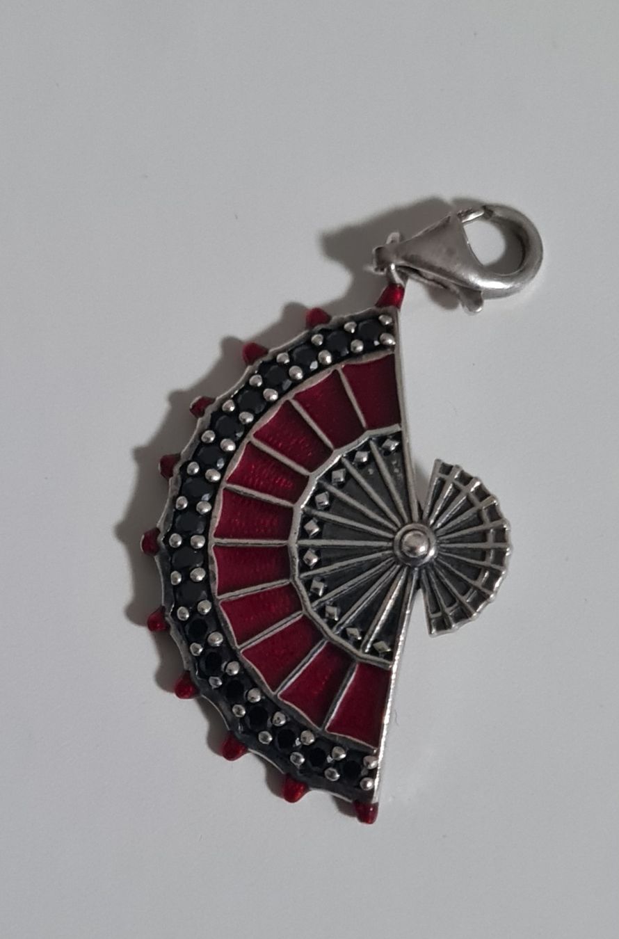 Thomas Sabo Ciondoli: Thomas Sabo, 925 Silber, Fächer Charm – Nuovo (secondo la descrizione) da Liestal venduto da Shelby787 1