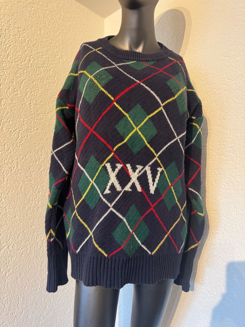 Maglioni & Felpe: Klassischer Argyle Pullover Gr L XL – Usato da Frenkendorf venduto da Style365