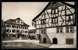 Lenzburg, Heimatmuseum mit Hotel Sternen