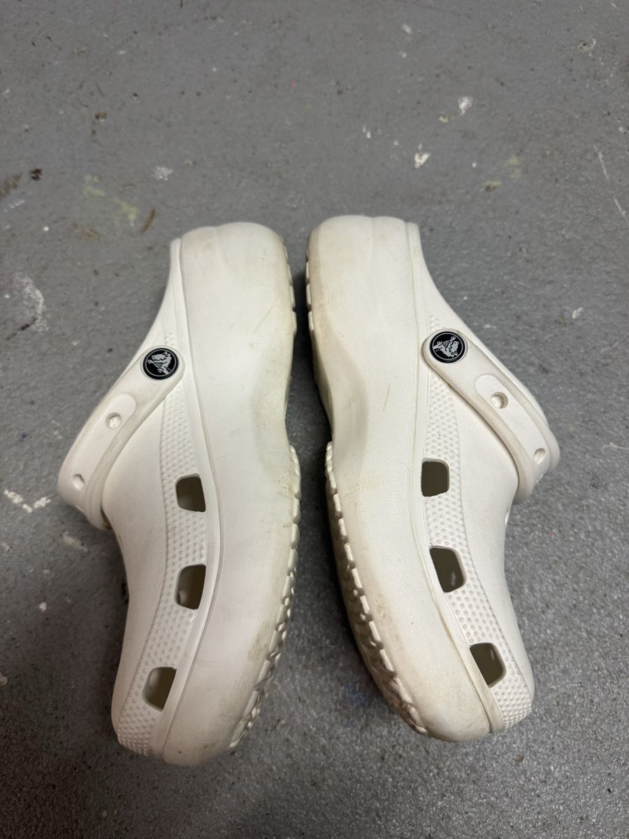 Crocs Scarpe da uomo: Weisse Plateau Crocs Gr 8 – Usato da Buochs venduto da nik_r7gm 3