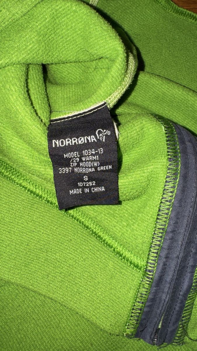 Norrøna Maglioni & Felpe: Norrona Zip Hood Jacket, Size S, Green – Usato da Andermatt venduto da stark19 2