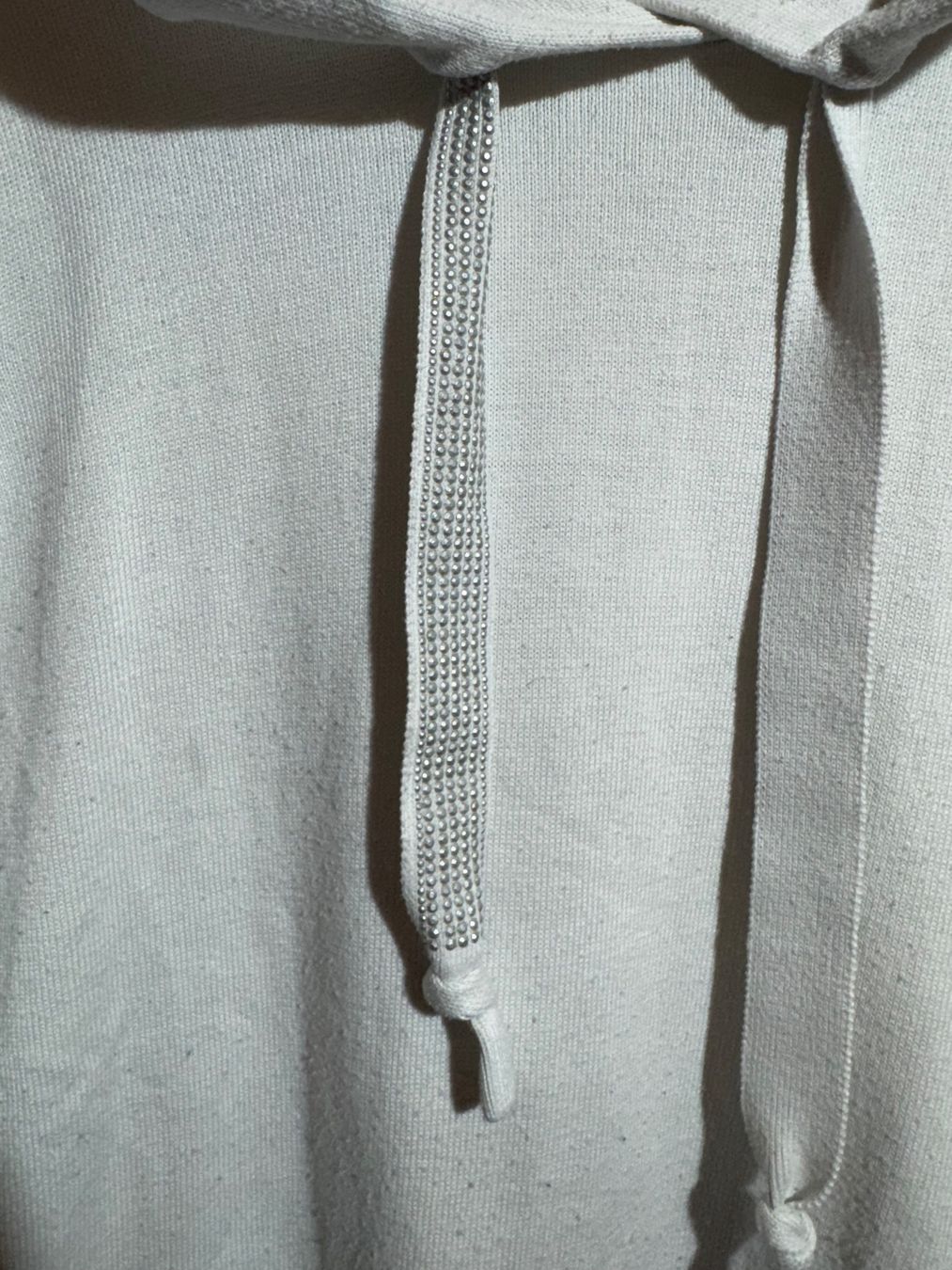 C&A Maglioni & Felpe: Weisser Kapuzen Pullover von Canda C&A Gr. L – Usato da Grosswangen venduto da second_hand_dress 8