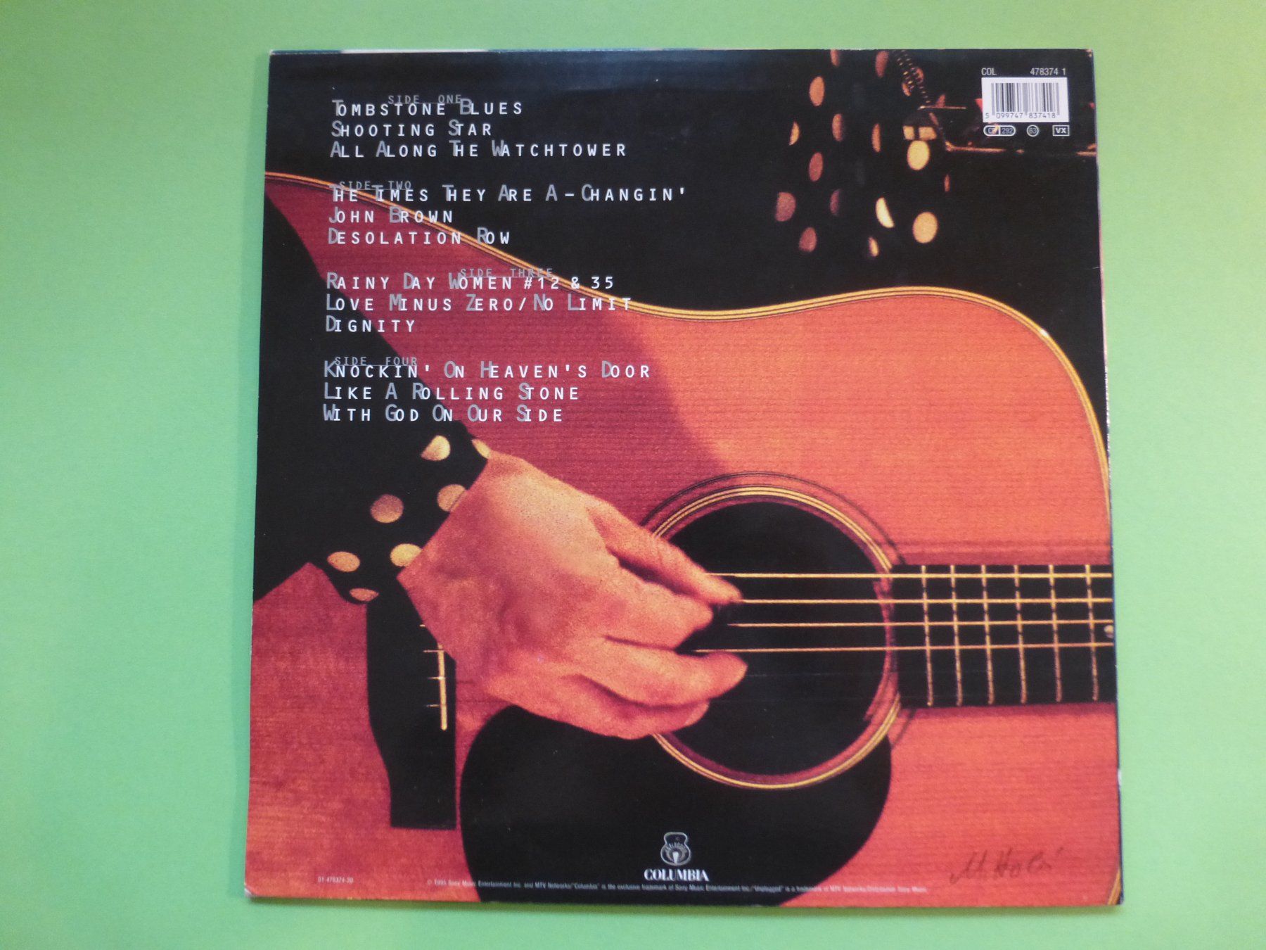 Dischi in vinile: Bob Dylan – MTV Unplugged – Usato da Zürich venduto da Swiss57 1