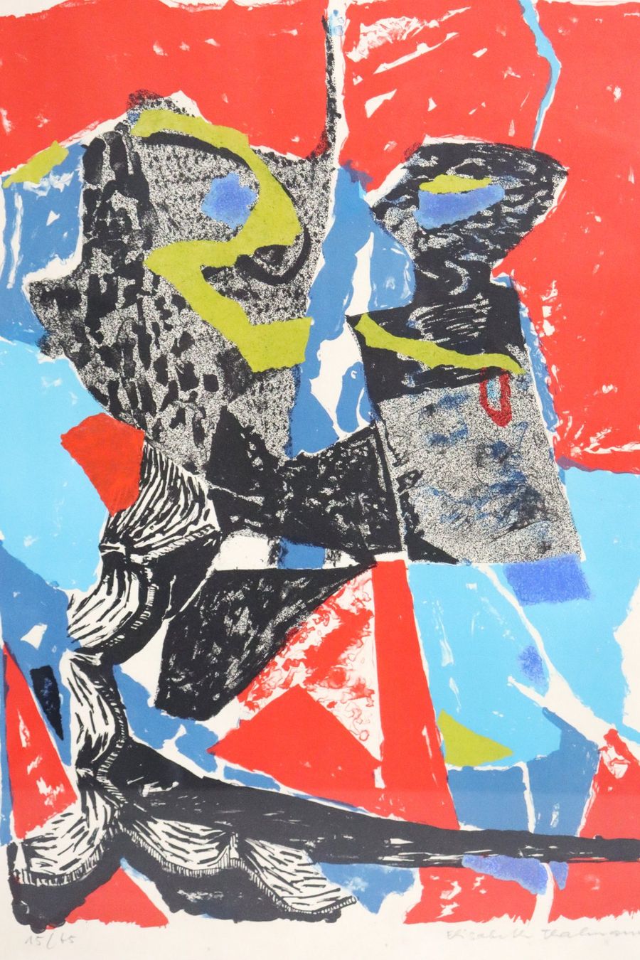 Grafica & Litografie: Elisabeth Thalmann 1918-2000, Lithographie handsigniert – Usato da Zug venduto da Kunst-Fundgrube 1