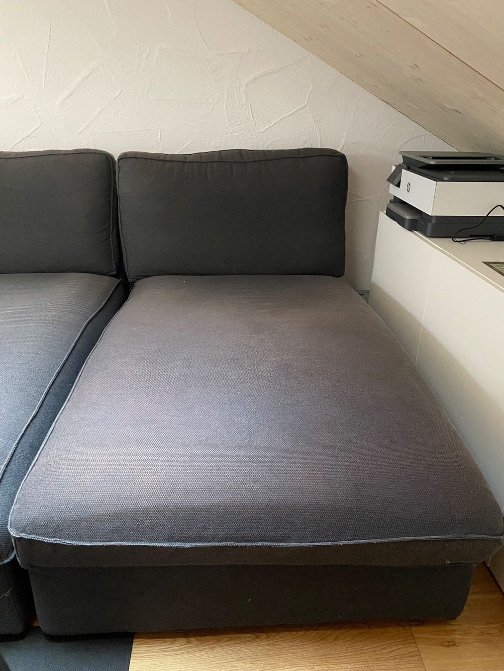 Ikea Sofas: Sofa/Recamiere grau – D'occasion à Bauma par Marisa17 1
