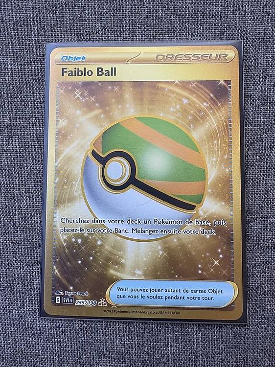 Faiblo Ball 255/198 - Écarlate et Violet main image 1