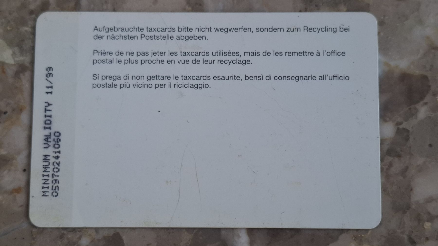 Swisscom Cartes de téléphone: taxcard Dextro – D'occasion à Lengnau BE par jonny12787 1