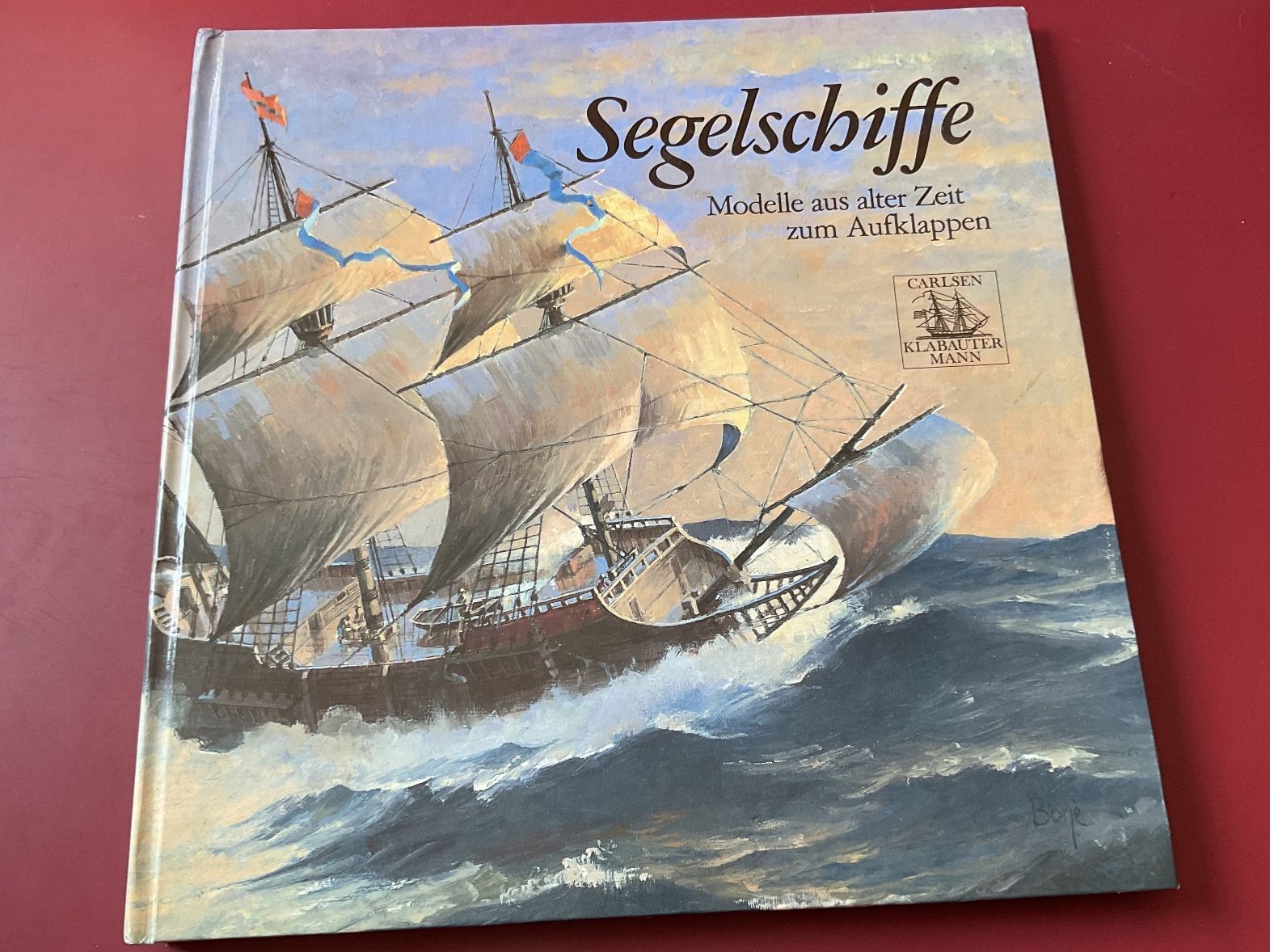 Libri: Buch mit Bildern zum Aufklappen, "Segelschiffe" – Usato da Tecknau venduto da Gluschtikum