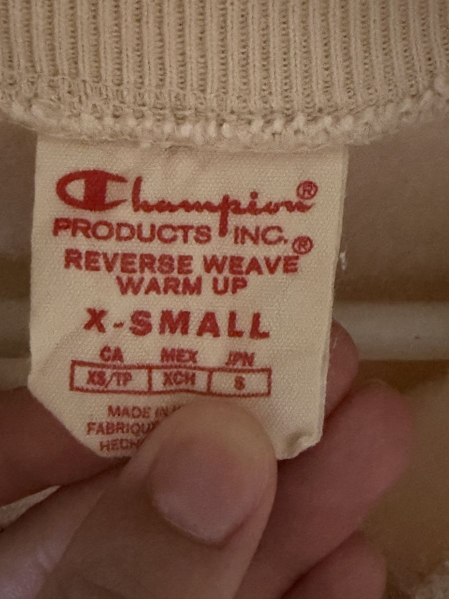 Champion Maglioni & Felpe: Champion Sweater Beige Zip-Up XS – Usato da Winterthur venduto da adriana_1000 2