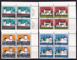 Viererblockserie Pro Patria 1977 B174-B177 ET Bern 26.5.1977