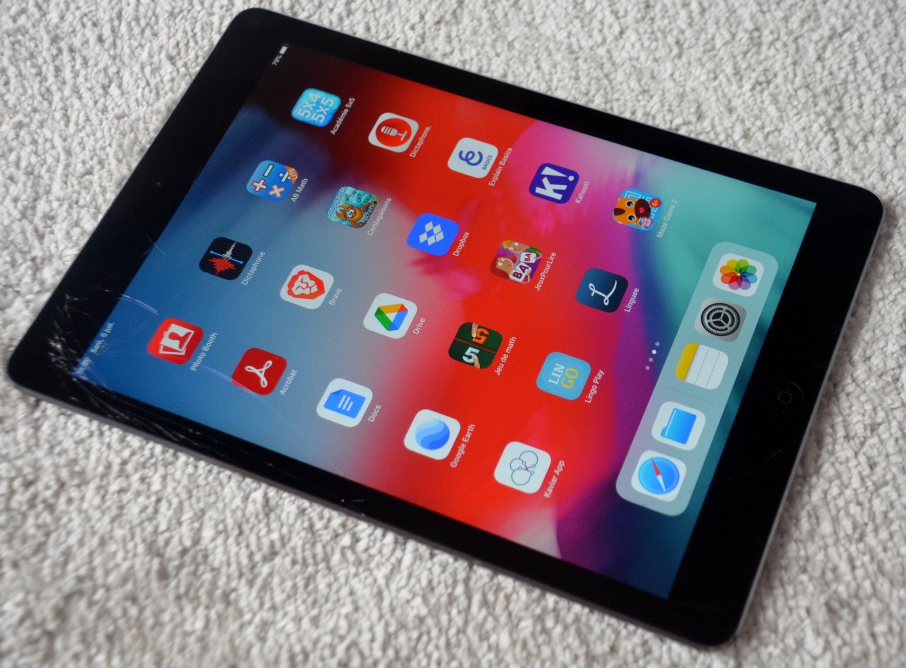 Apple Tablet PC: Apple iPad Air 16GB A1474 – Usato da Collonges venduto da arashee 2