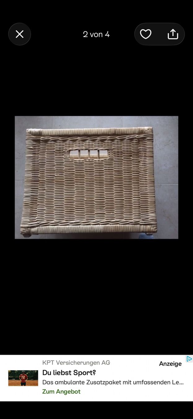 Altro per la casa: Korb Körbe Weidengeflecht 40x32x32 – Usato da Arisdorf venduto da Delfina010 1