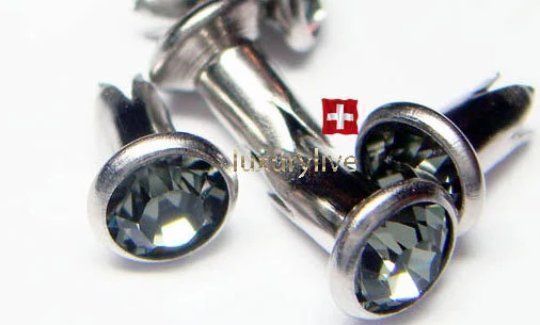 Perle (finte): Strass Niete, 6mm, black Diamond – Nuovo e nell'imballaggio originale da Dagmersellen venduto da mar_h5rk