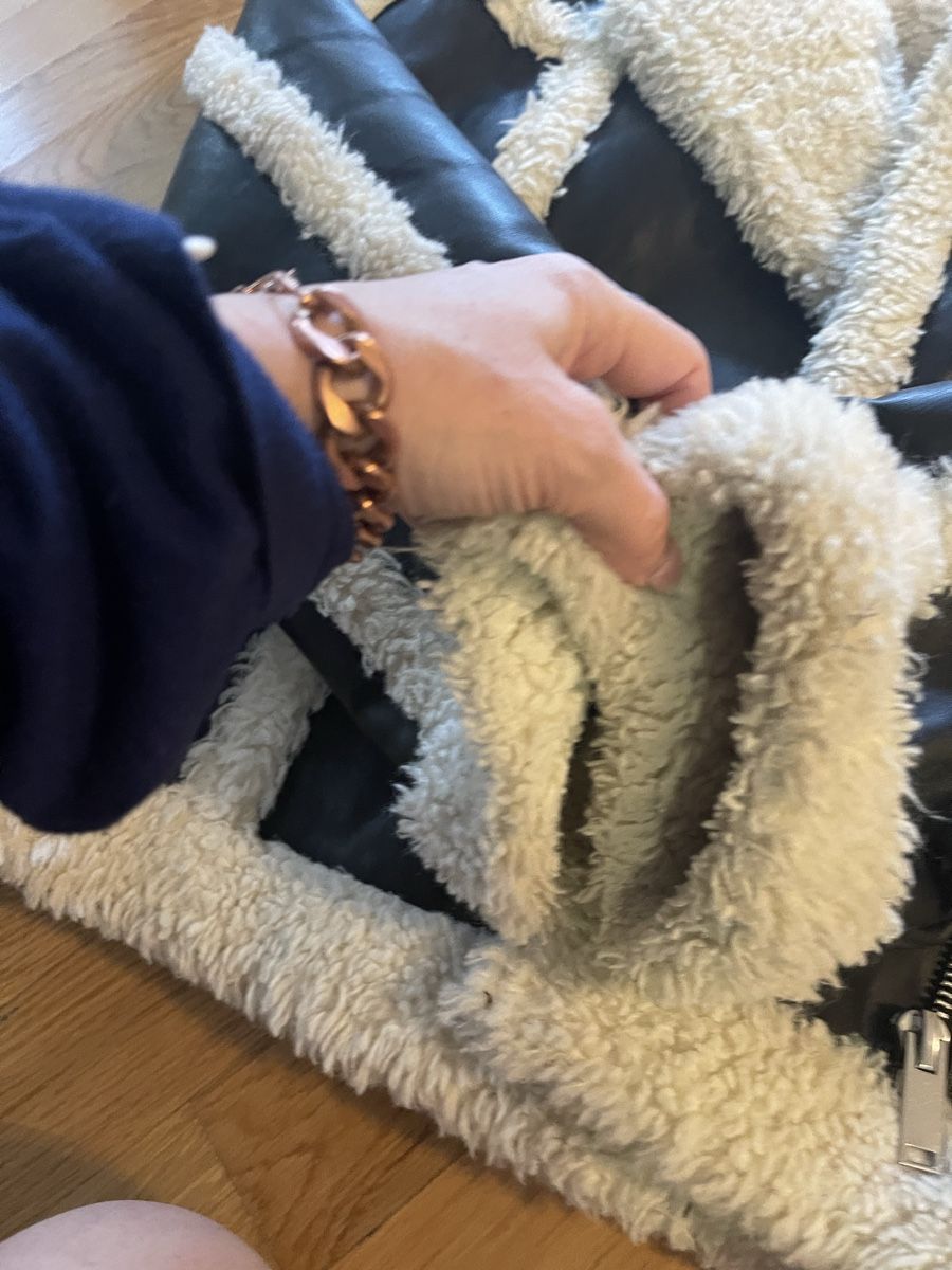 Giacche: Jacke Schwarze Jacke mit Teddyfutter Gr. L – Usato da Rüschlikon venduto da leo_mwz2 3