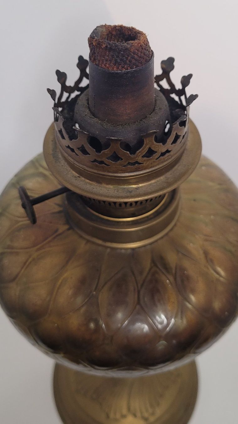 Lampade: Ancienne lampe à huile – Usato da Rocourt venduto da PapyCH 3