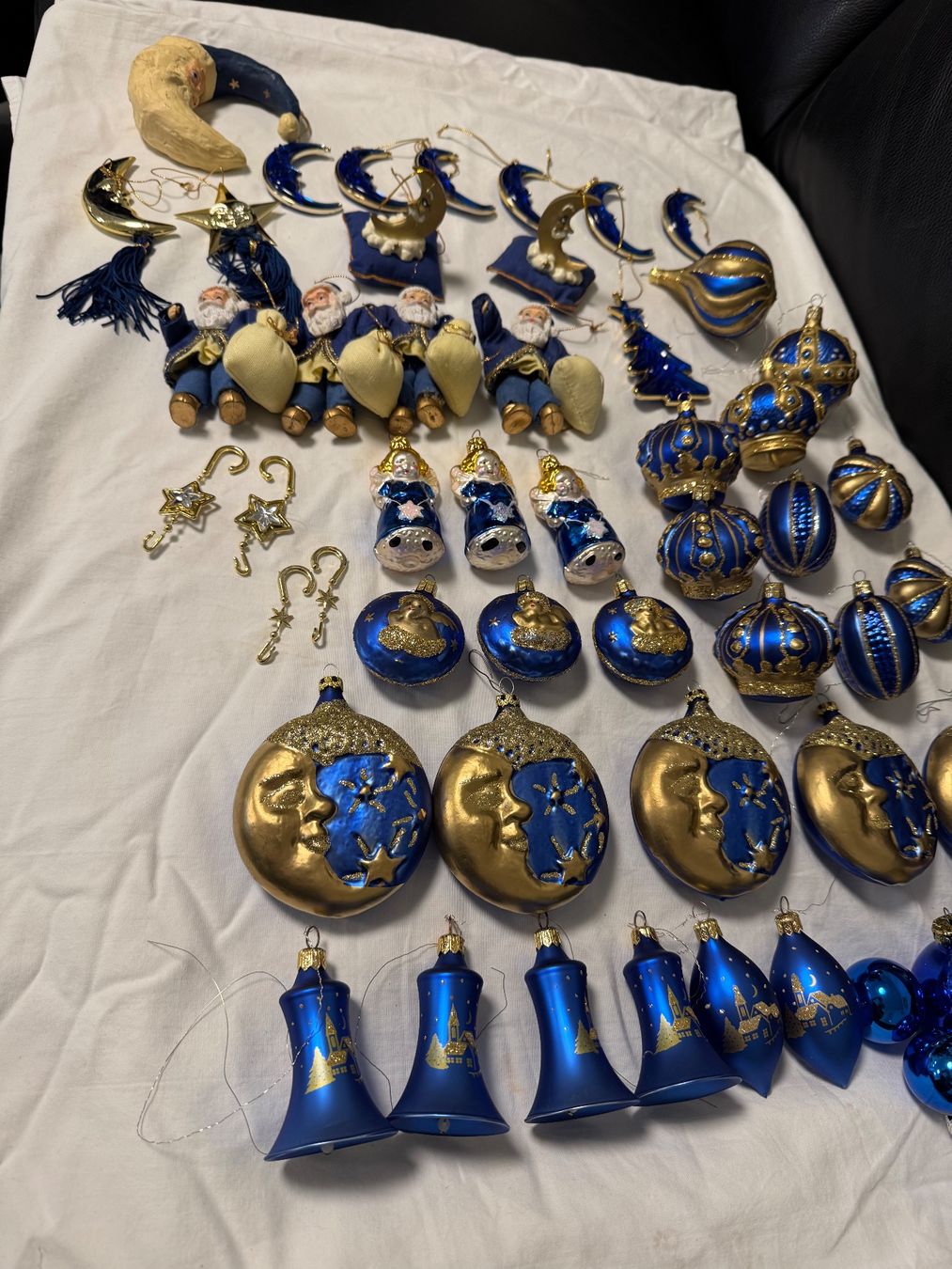 Tutte le decorazioni: Vintage Christbaumschmuck blau/gold – Usato da Diegten venduto da Sandor29388 1