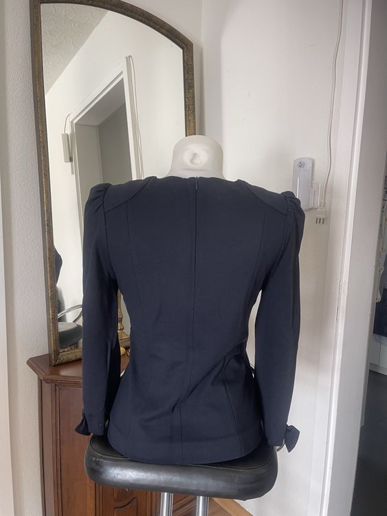 Pull Tara Jarmon Bleu Marine Taille M/38 - Viscose/polyamide/élasthanne, Occasion Très Bon état