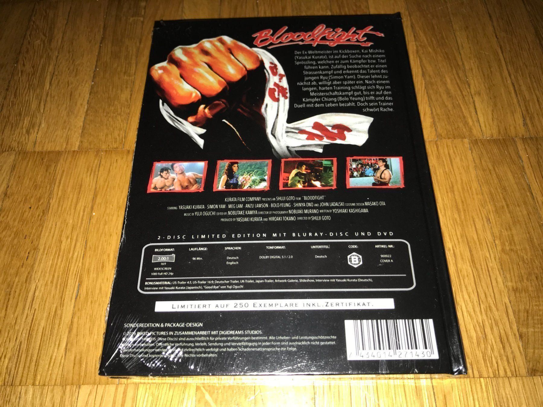 Alle DVDs: Bloodfight - MEDIABOOK - UNCUT – Neu und originalverpackt aus Basel von havsok 1