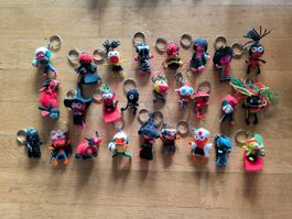 Handgemachte Puppen als Schlüsselanhänger, 25 St., NEU (12)