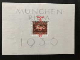 Deutsches Reich 1937, Mi Block 10, **, KP 180.--