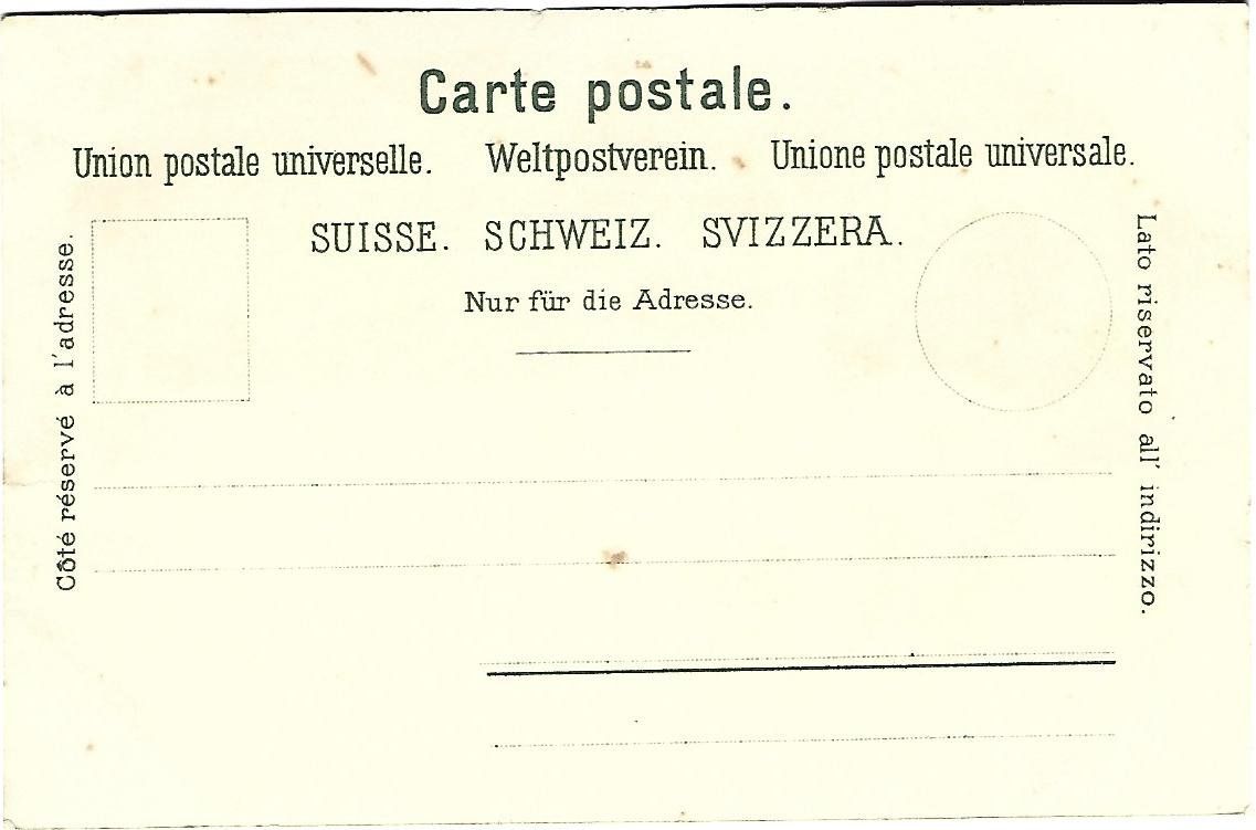 Cartoline postali: Gruss aus Mettmenstetten Litho – Usato da Wetzikon ZH venduto da Brulu100 1