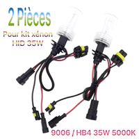 2x Ampoules 9006 / HB4 35W 5000K pour kit xénon HID 35W