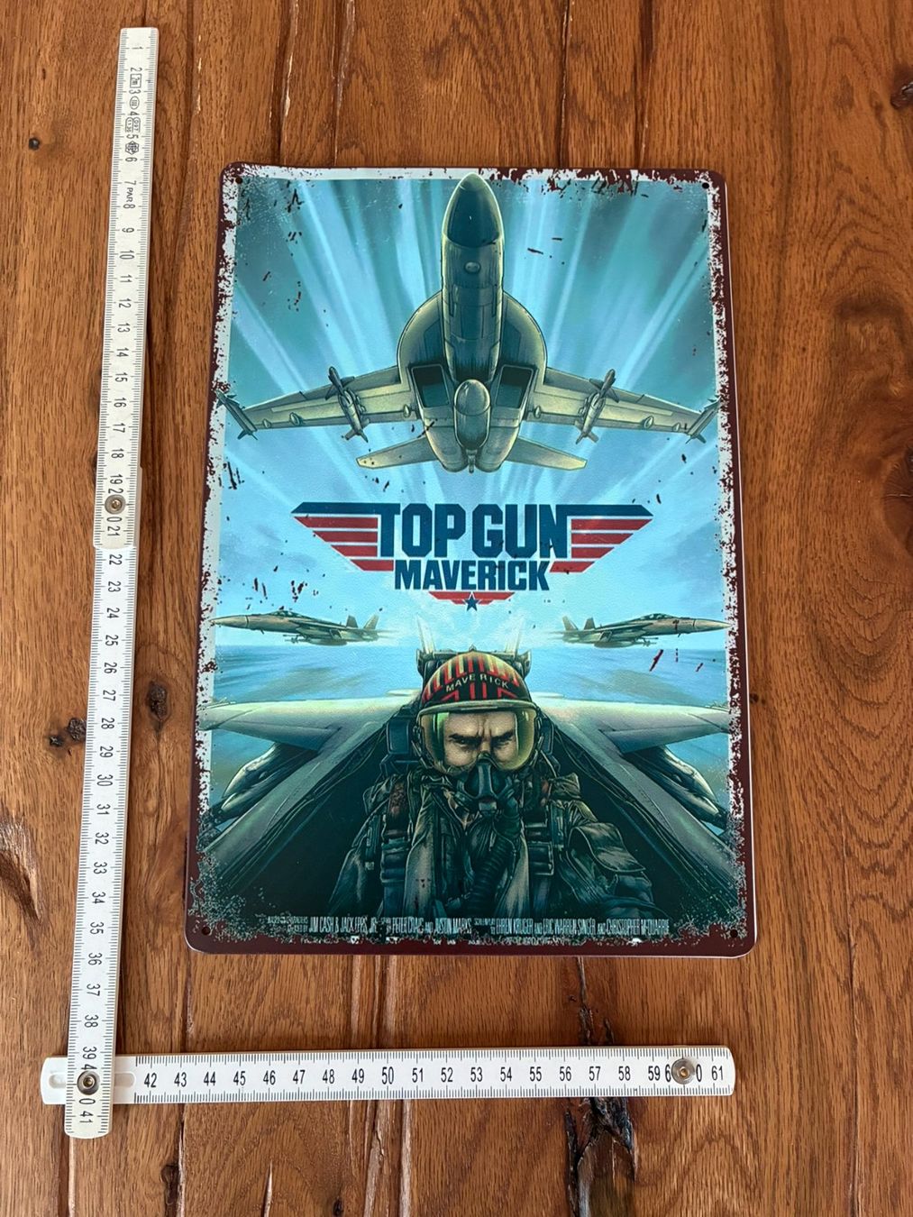 Insegne: TOP GUN - Maverick - 20x30 CM - neu!!! – Nuovo e nell'imballaggio originale da Bremgarten AG venduto da Eurotiz 2