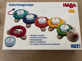 HABA Geburtstagraupe Kerzenhalter Holz gut erhalten