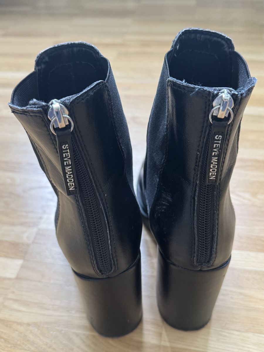 Steve Madden Scarpe da donna: Bottines Steve Madden noires, taille 39 – Usato da Meyrin venduto da mai_pl7s 2