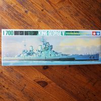 Tamiya 1/700 battleship King George V