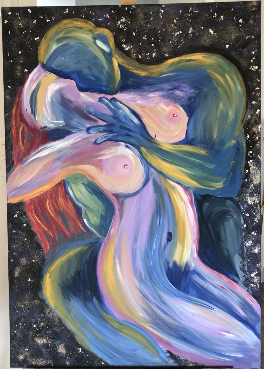 Dipinti: Cosmic Embrace – Nuovo e nell'imballaggio originale da Heiden venduto da Ameliska