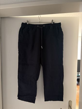 Artime Leinenhose, Grösse 38, dunkelblau
