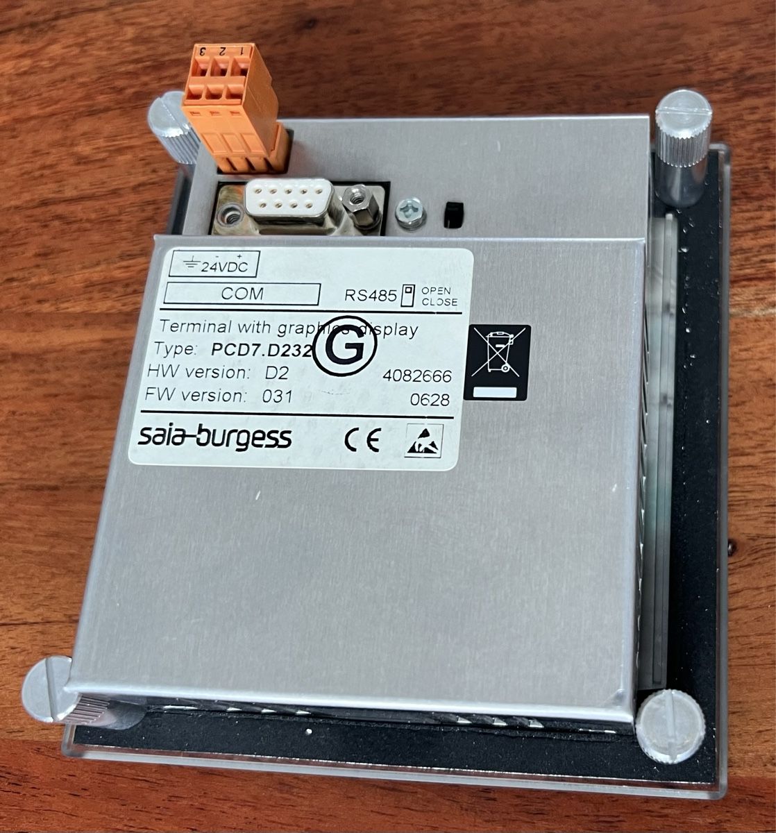Sistema di controllo: Saia Burgess PCD7.D232 / SPS Display – Usato da Romanshorn venduto da DonRicardoo 1