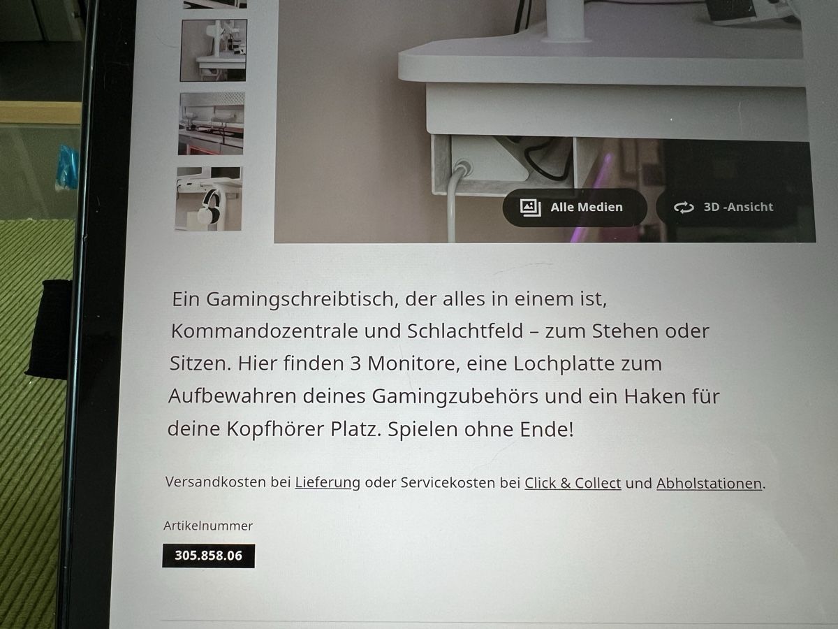Ikea Schreibtische: IKEA Schreibtisch – Neu und originalverpackt aus Würenlingen von vauzwo 3