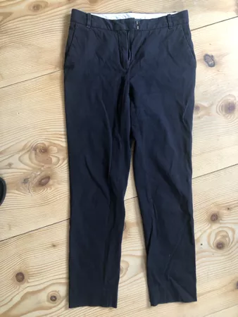 Massimo Dutti Hose, Gr. 36, Dunkelblau