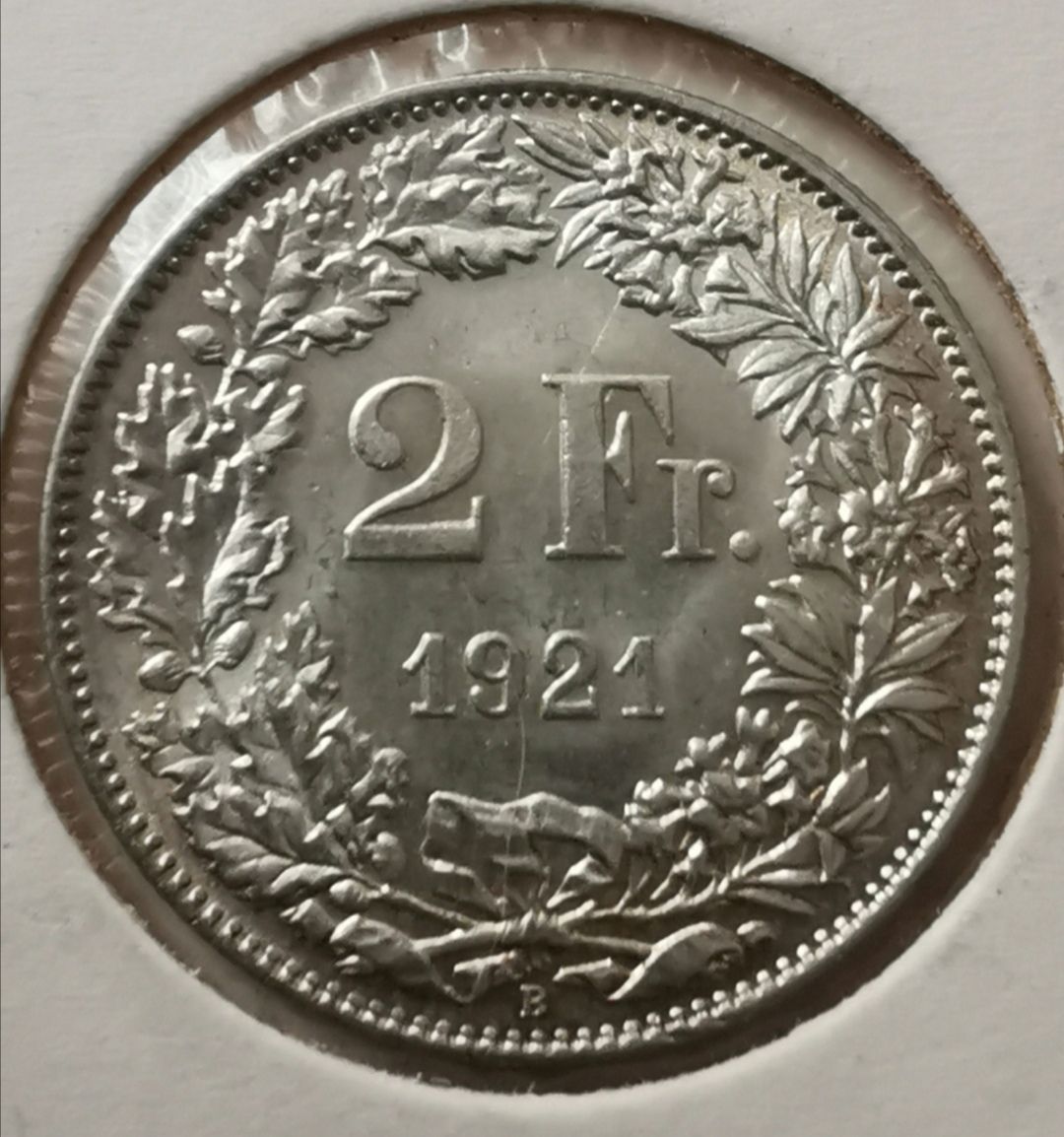 Tutti le monete: 2 Franken 1921 Silber TOP – Usato da Zürich venduto da turbopuz