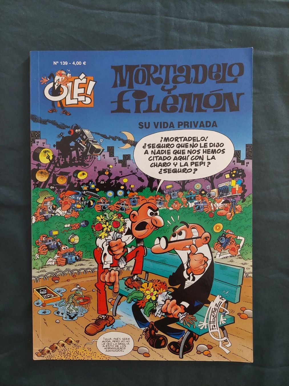 Fumetti: Mortadelo y Filemon "Su Vida Privada" Ed. 2014 TBE – Usato da Genève venduto da Blu_BD