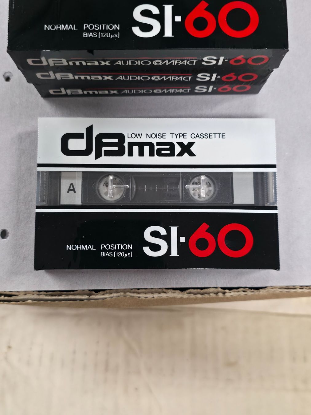 Musicassette: 9 Stück dBmax SI-60 (Normal Position / Type I) - NOS – Nuovo e nell'imballaggio originale da Dietlikon venduto da litisop 2