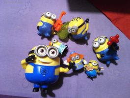 Minions Spielfiguren Set - Diverse Charaktere!!!!!!!!