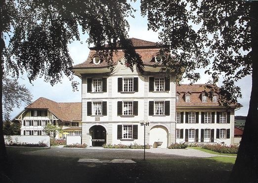 Cartoline postali: KONOLFINGEN Evangelisches Zentrum – Usato da Jona venduto da philajona